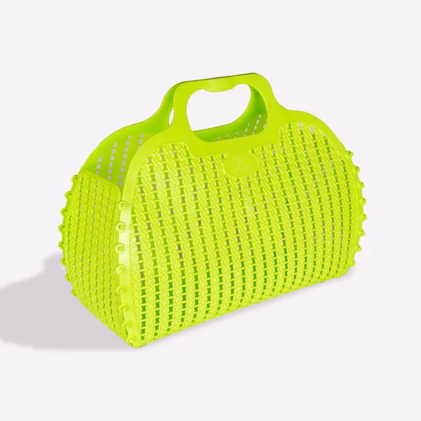 Aykasa Large Foldable Beach Bag – Acid Yellow