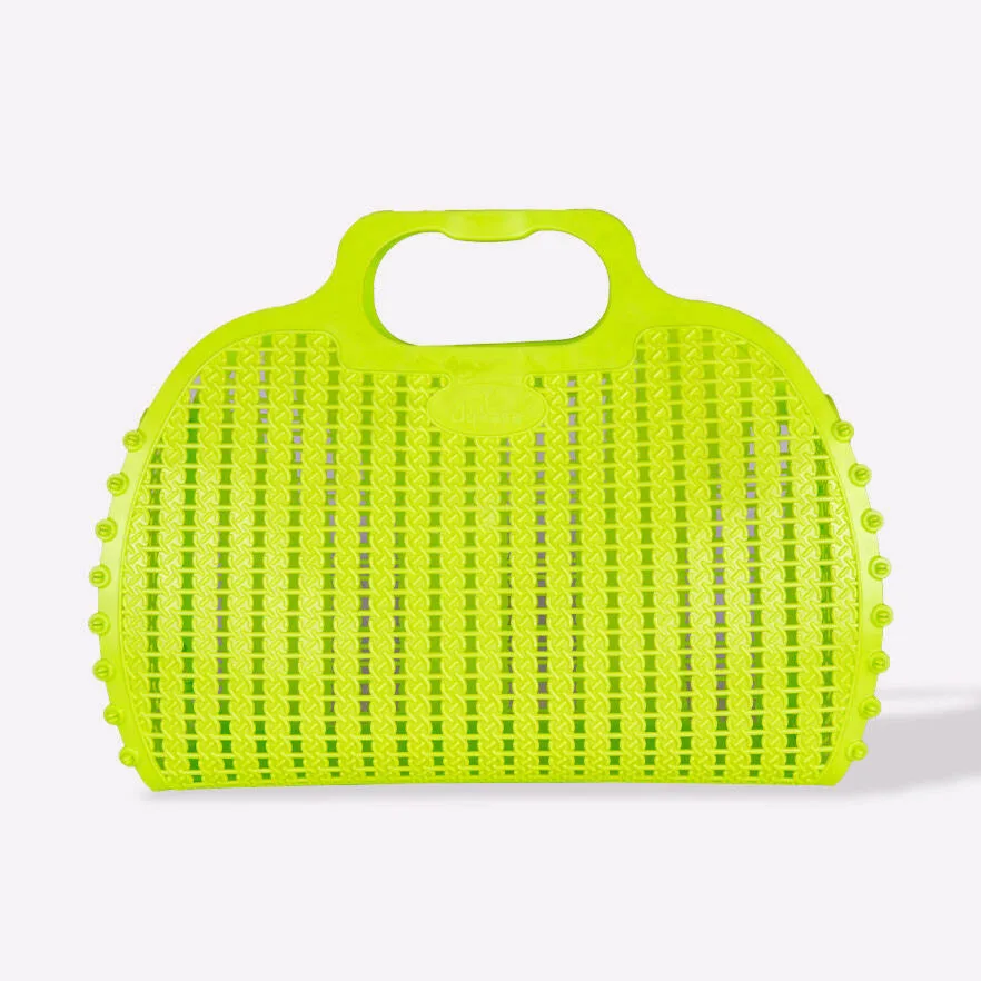 Aykasa Large Foldable Beach Bag – Acid Yellow – image 4