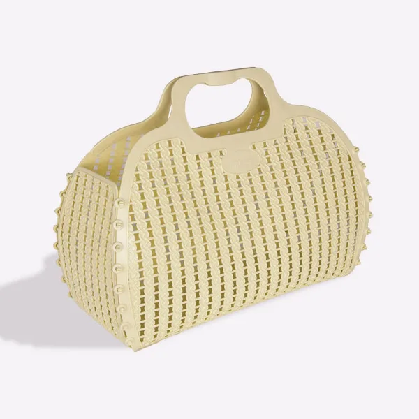 Aykasa Large Foldable Beach Bag – Lime Cream
