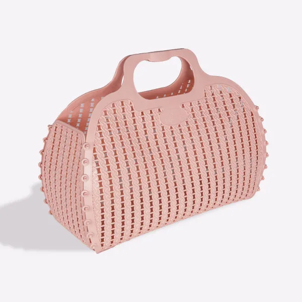 Aykasa Large Foldable Beach Bag – Milk Tea