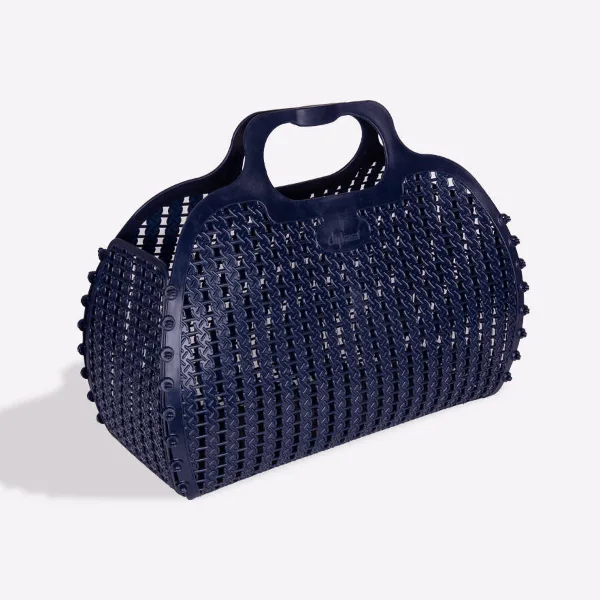 Aykasa Large Foldable Beach Bag – Navy