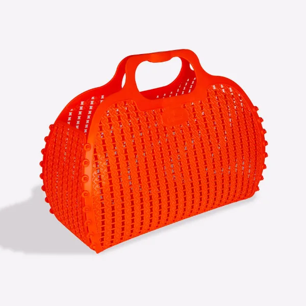 Aykasa Large Foldable Beach Bag – Orange