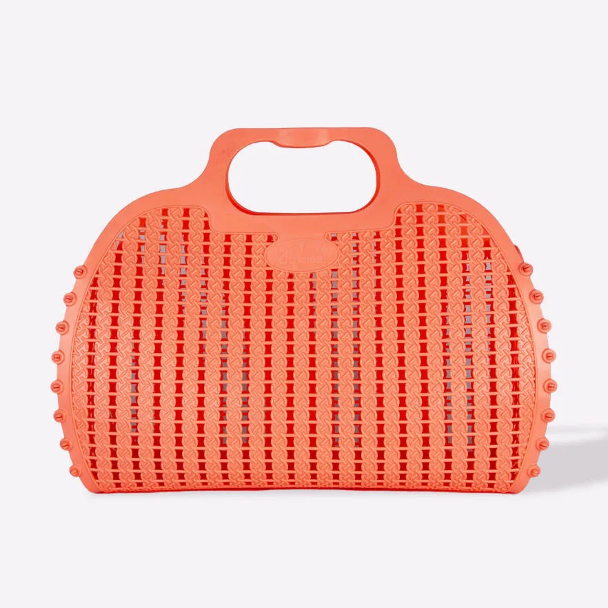 Aykasa Large Foldable Beach Bag – Salmon Pink – image 4