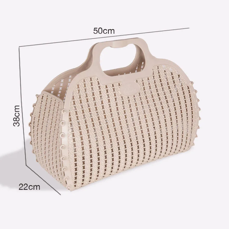 Aykasa Large Foldable Beach Bag – Sand – image 3