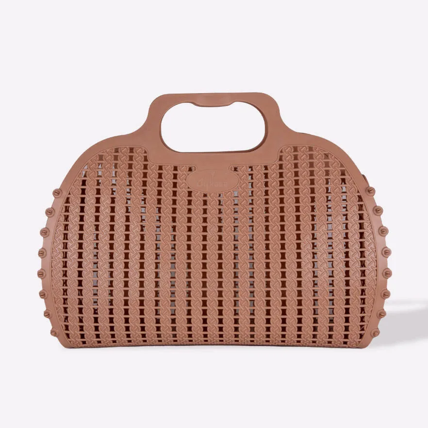 Aykasa Large Foldable Beach Bag – Warm Taupe – image 4