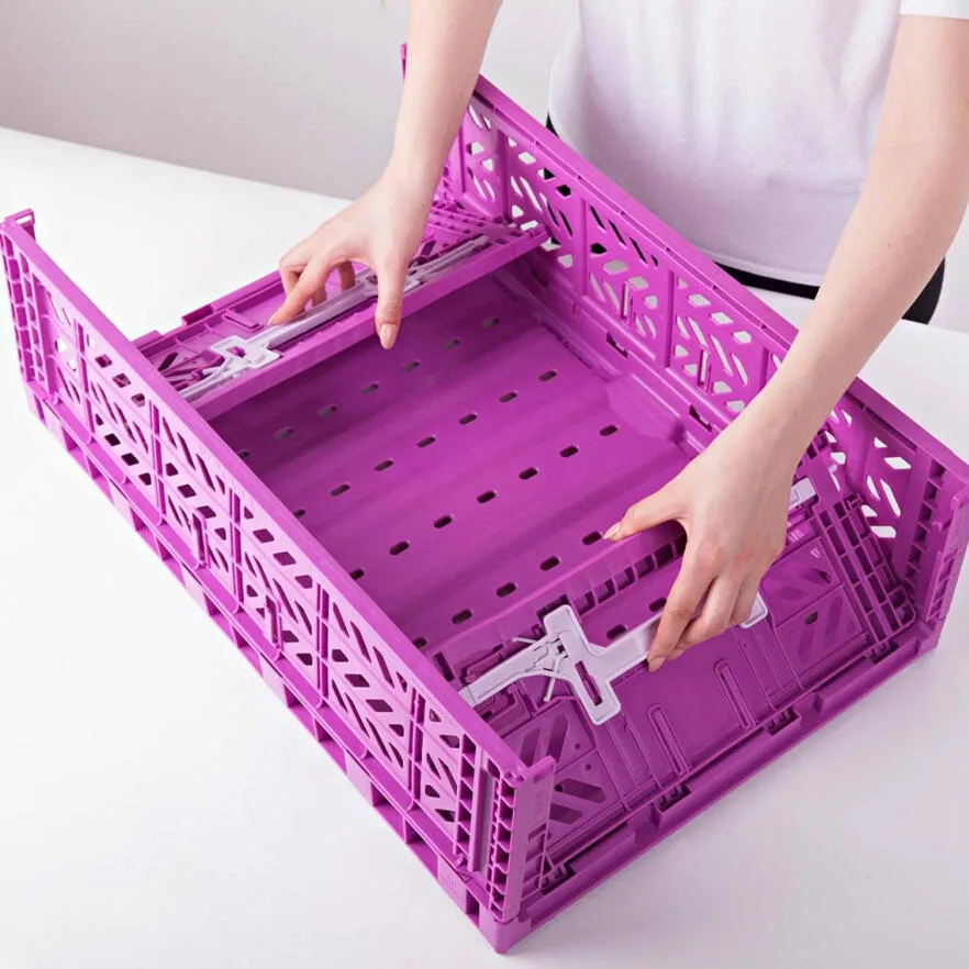 Aykasa Maxibox Comfort Lock Folding Crate 23.6 x 15.7 x 7.1 in – Bodacious – image 2