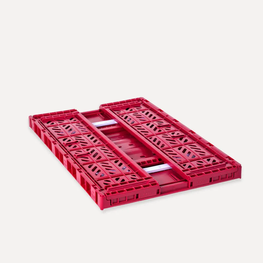Aykasa Maxibox Comfort Lock Folding Crate 23.6 x 15.7 x 7.1 in – Chilli Pepper – image 3