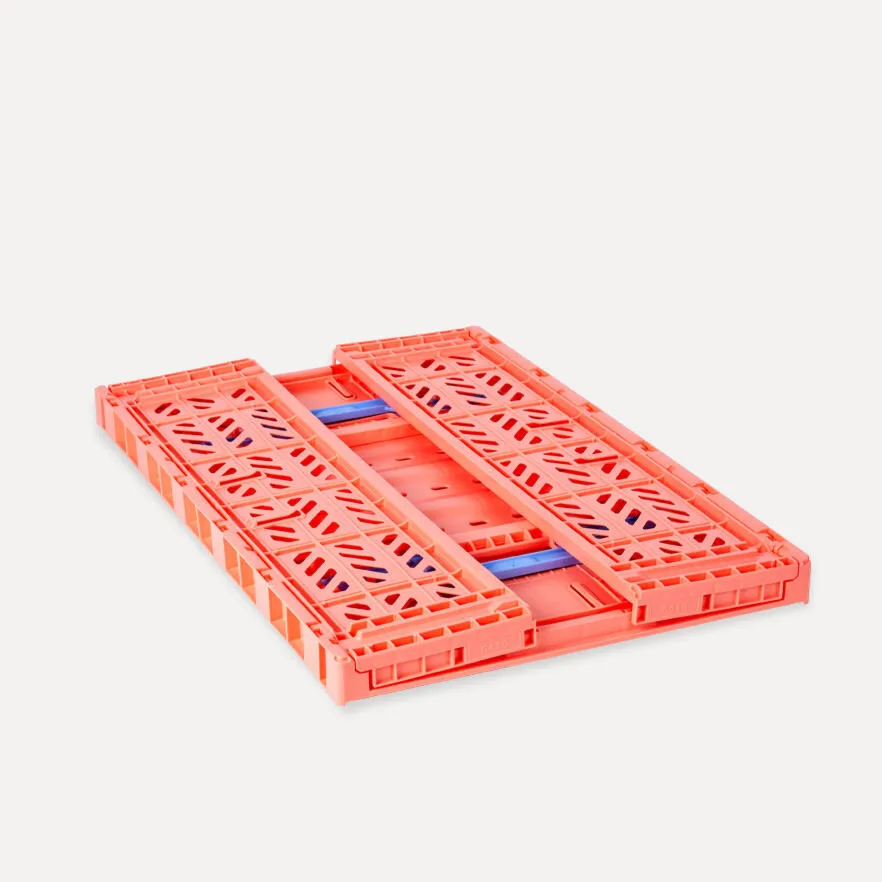 Aykasa Maxibox Comfort Lock Folding Crate 23.6 x 15.7 x 7.1 in – Salmon Pink – image 3