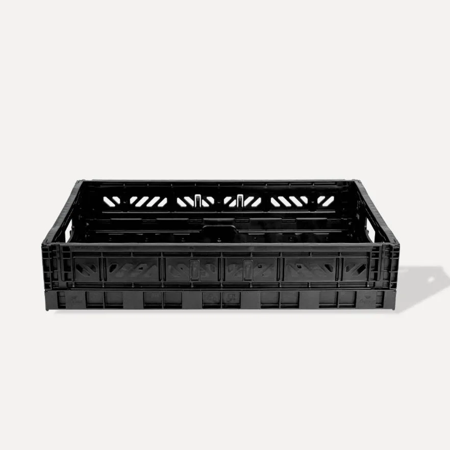 Aykasa Maxibox Folding Crate 23.6 x 15.7 x 3.9 in – Black – image 4