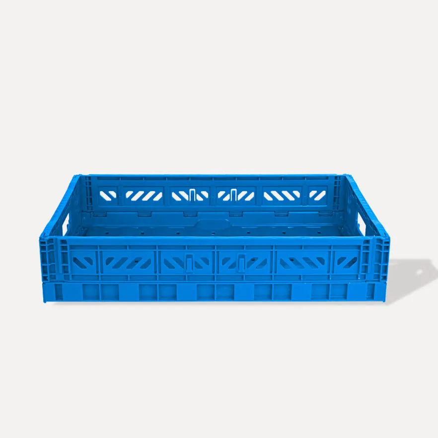 Aykasa Maxibox Folding Crate 23.6 x 15.7 x 3.9 in – Blue – image 4