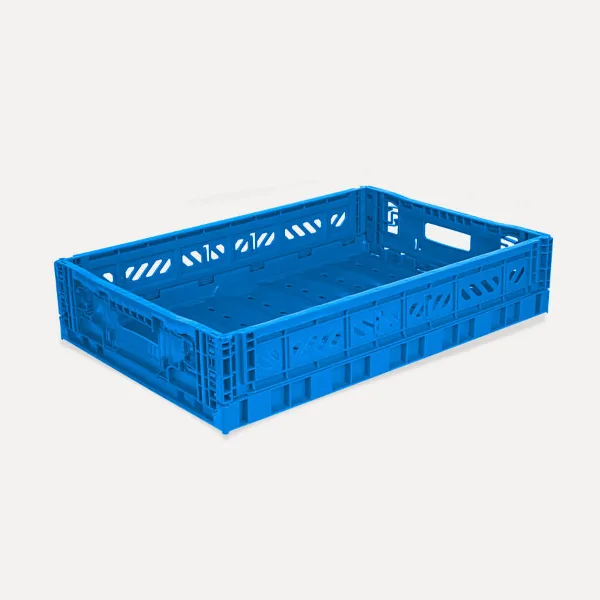 Aykasa Maxibox Folding Crate 23.6 x 15.7 x 3.9 in – Blue