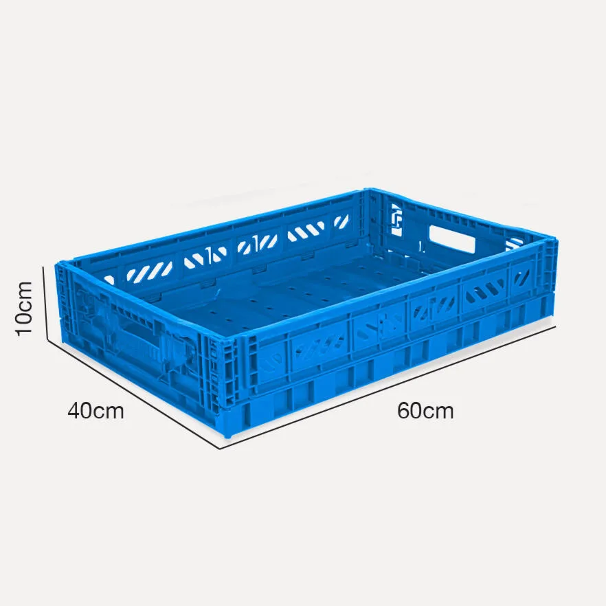 Aykasa Maxibox Folding Crate 23.6 x 15.7 x 3.9 in – Blue – image 3