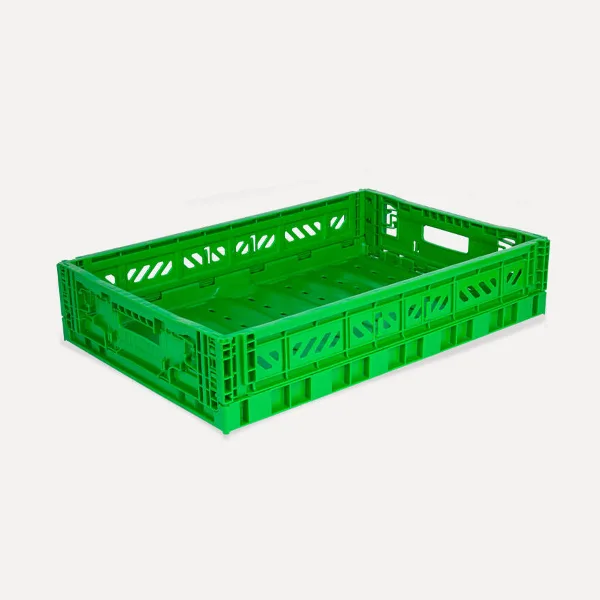 Aykasa Maxibox Folding Crate 23.6 x 15.7 x 3.9 in – Green