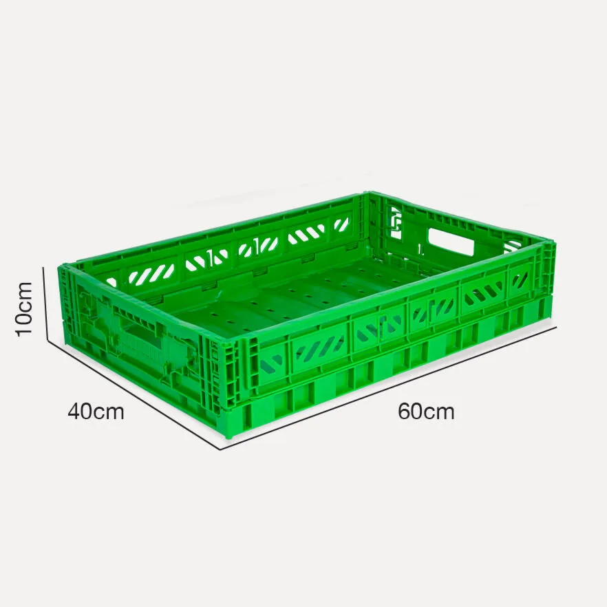 Aykasa Maxibox Folding Crate 23.6 x 15.7 x 3.9 in – Green – image 3