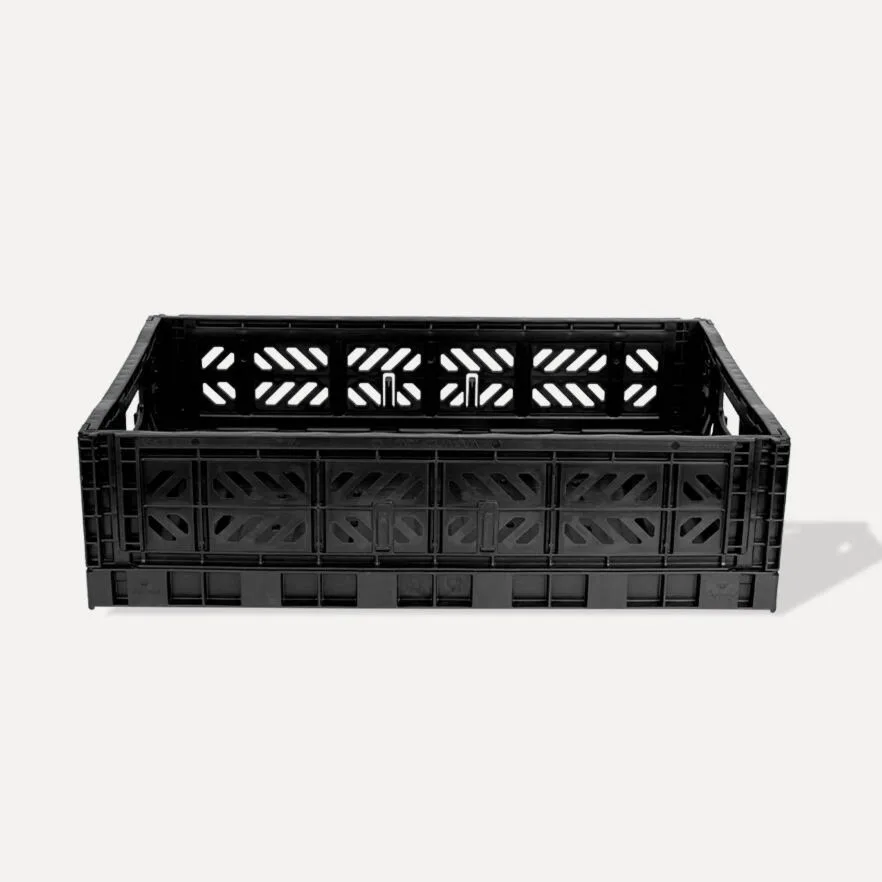 Aykasa Maxibox Folding Crate 23.6 x 15.7 x 5.9 in – Black – image 4