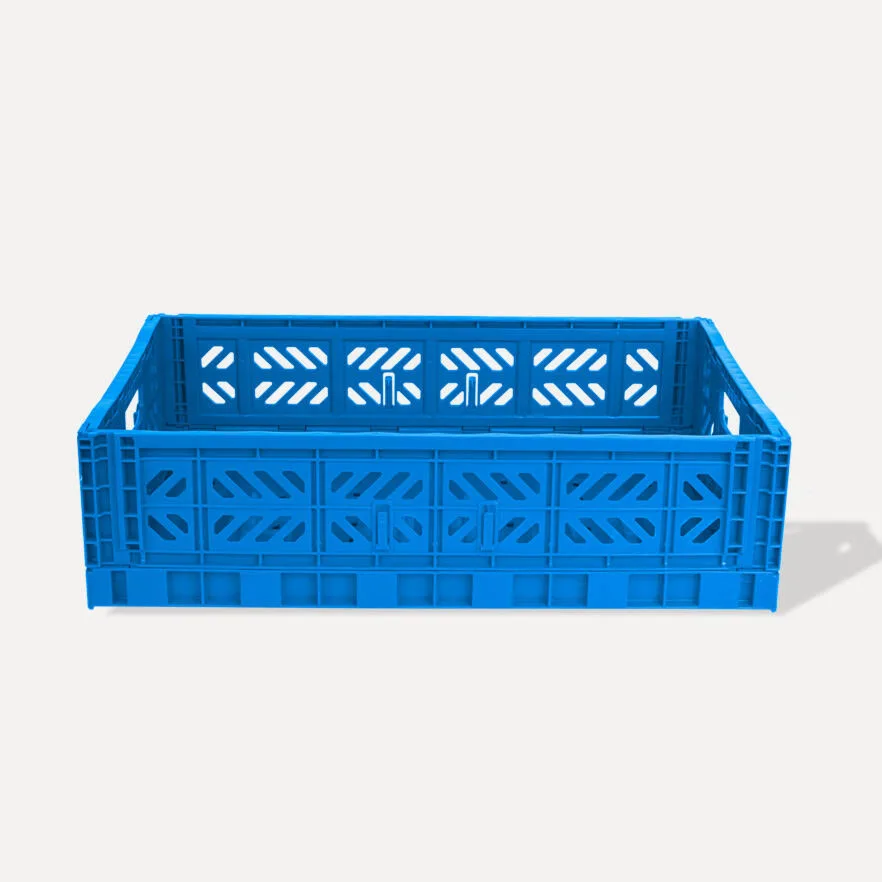 Aykasa Maxibox Folding Crate 23.6 x 15.7 x 5.9 in – Blue – image 4