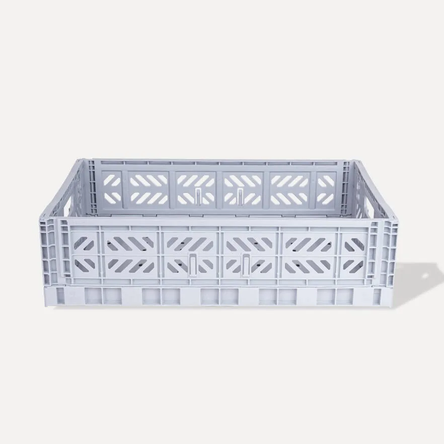 Aykasa Maxibox Folding Crate 23.6 x 15.7 x 5.9 in – Gray – image 4