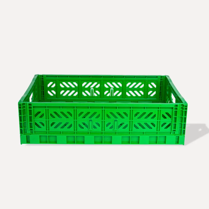 Aykasa Maxibox Folding Crate 23.6 x 15.7 x 5.9 in – Green – image 4