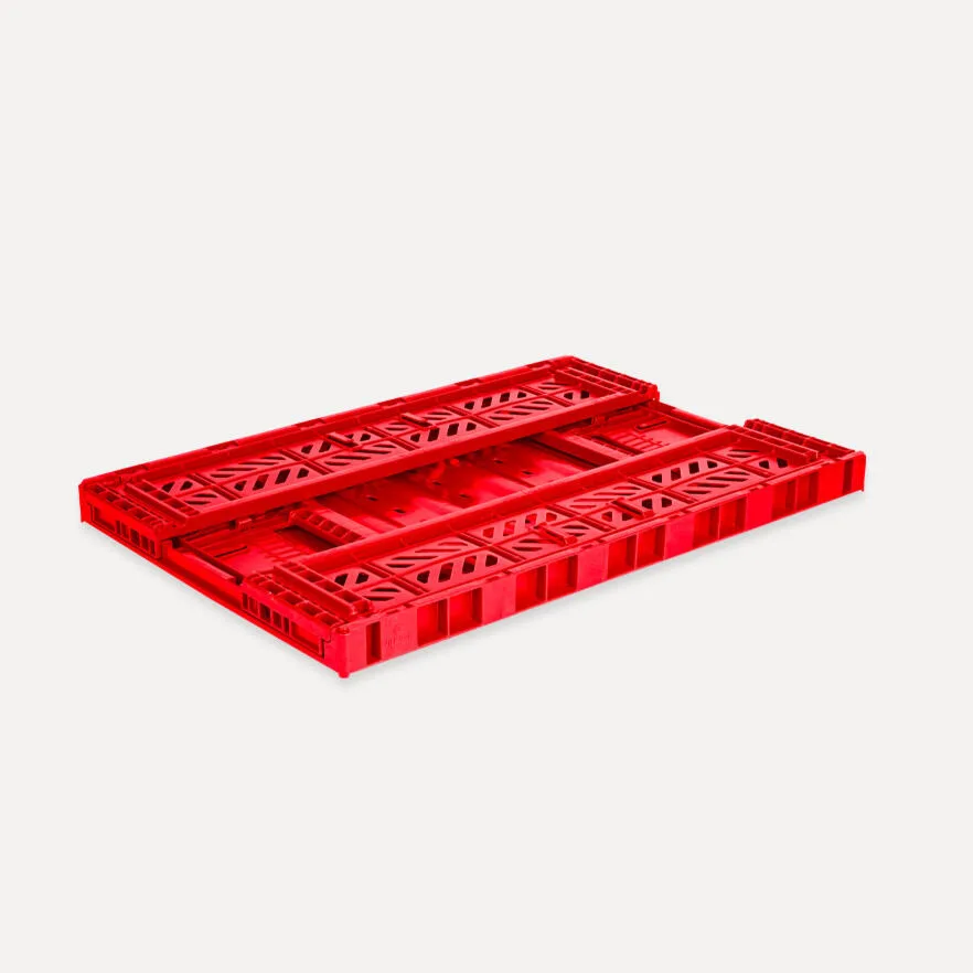 Aykasa Maxibox Folding Crate 23.6 x 15.7 x 5.9 in – Red – image 2