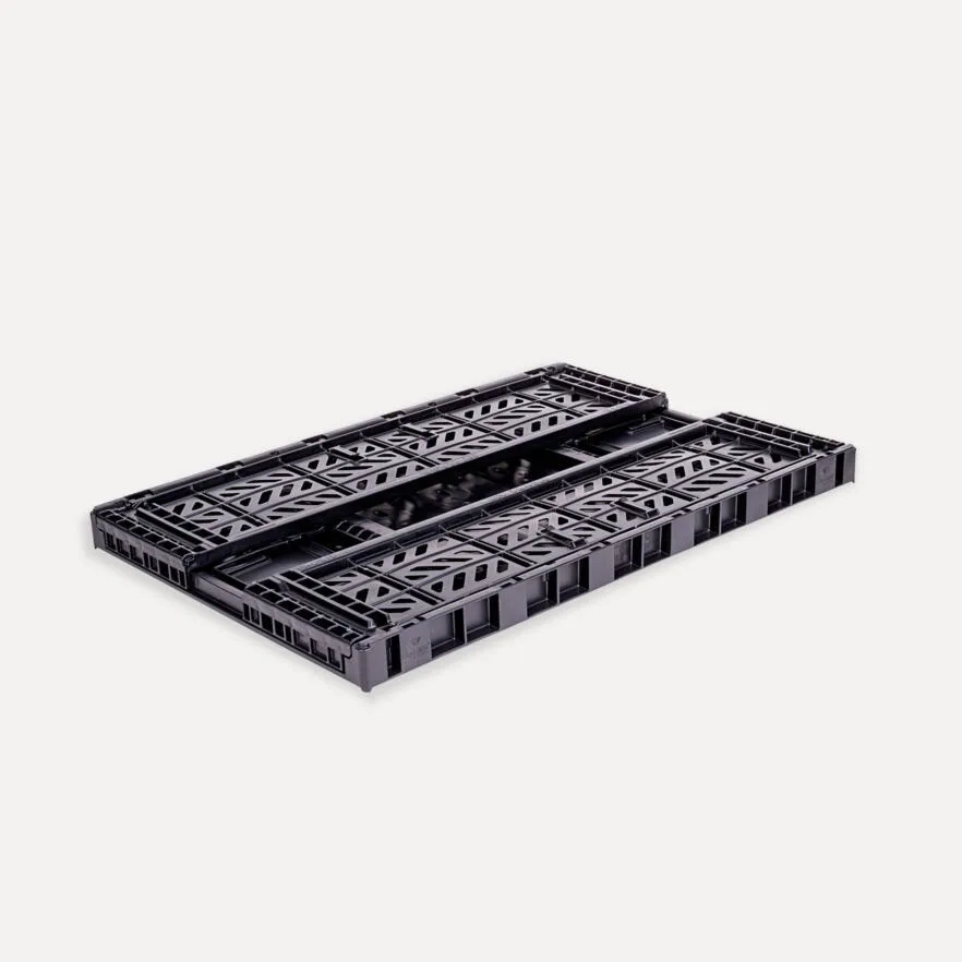 Aykasa Maxibox Folding Crate 23.6 x 15.7 x 7.1 in – Black – image 2
