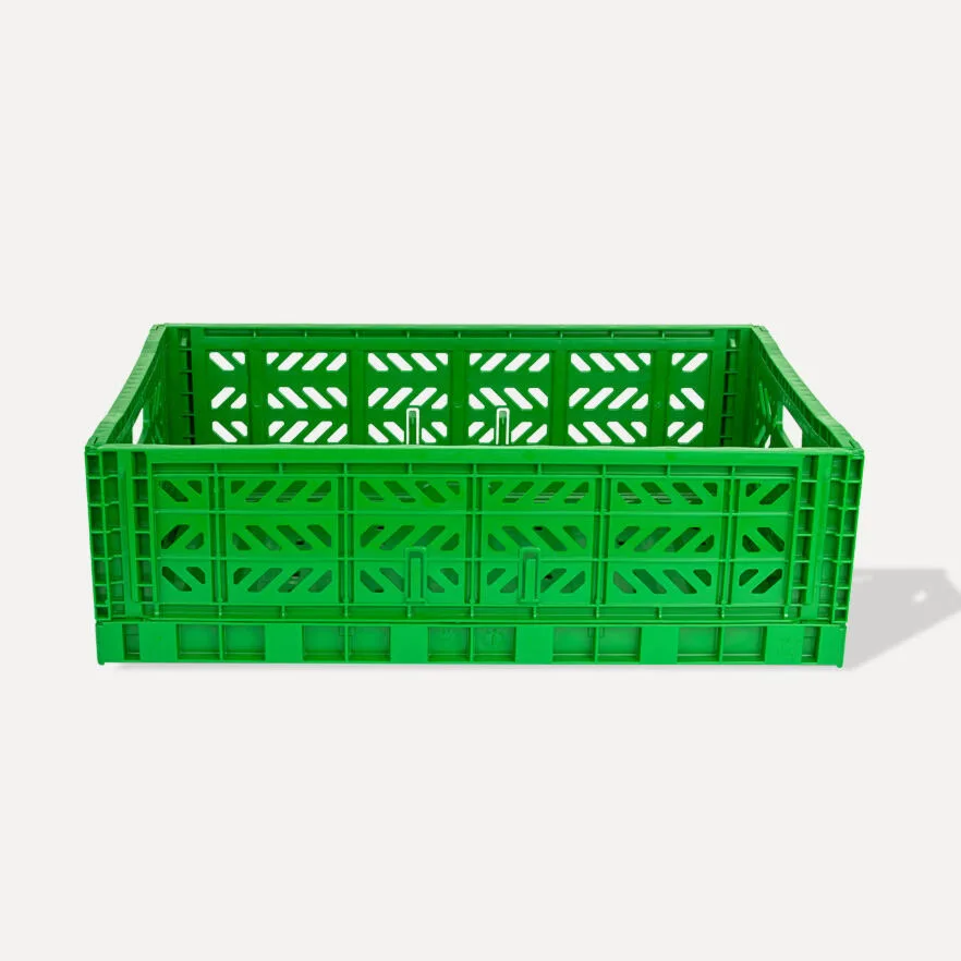 Aykasa Maxibox Folding Crate 23.6 x 15.7 x 7.1 in – Green – image 4