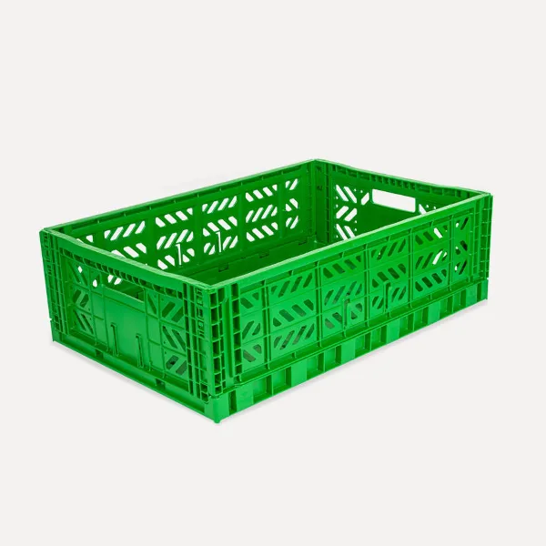 Aykasa Maxibox Folding Crate 23.6 x 15.7 x 7.1 in – Green