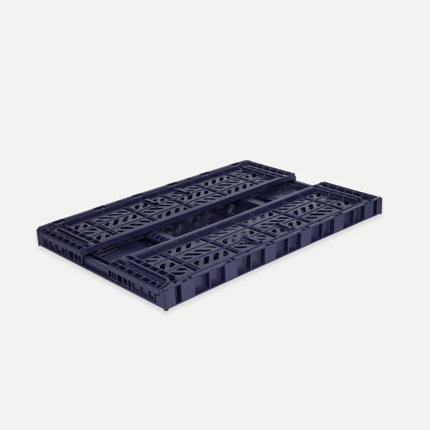 Aykasa Maxibox Folding Crate 23.6 x 15.7 x 7.1 in – Navy – image 2