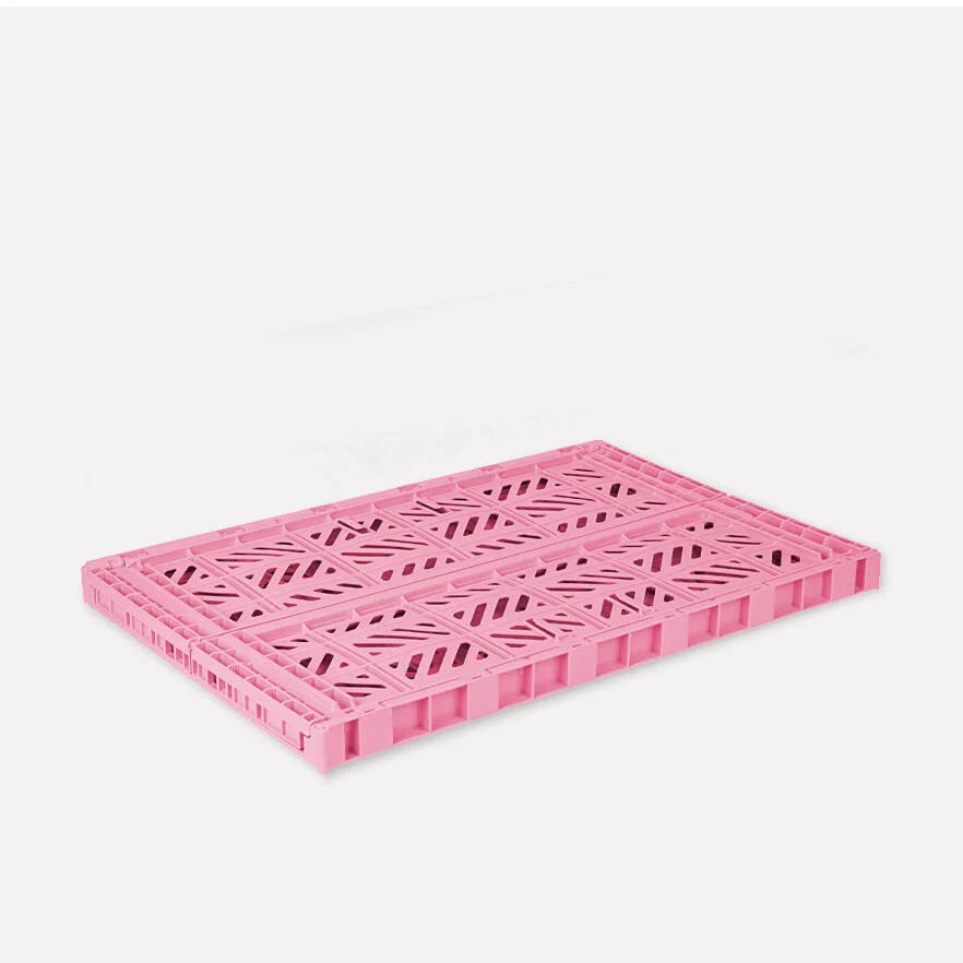 Aykasa Maxibox Folding Crate 23.6 x 15.7 x 8.7 in – Baby Pink – image 3