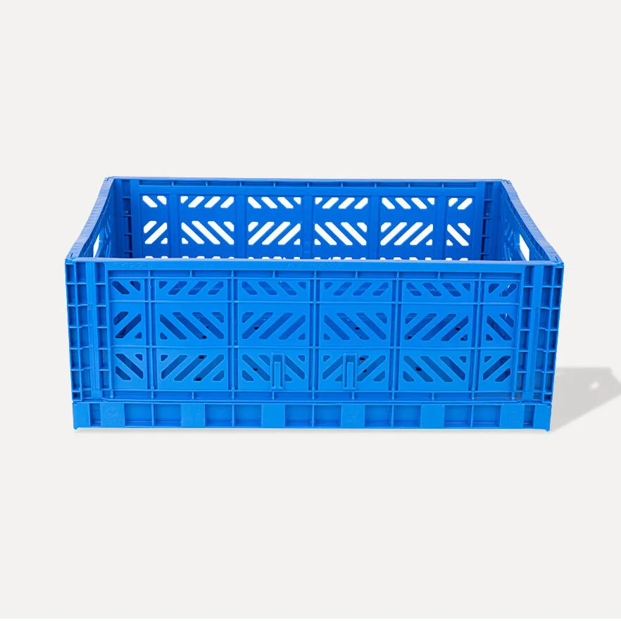 Aykasa Maxibox Folding Crate 23.6 x 15.7 x 8.7 in – Blue – image 2