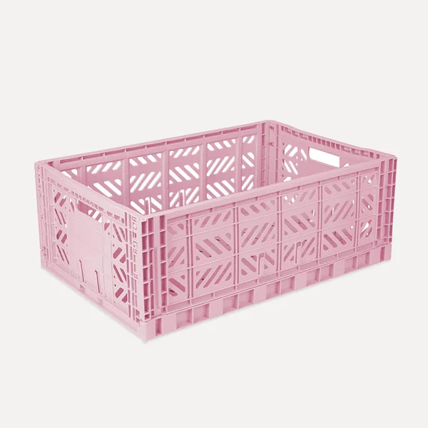 Aykasa Maxibox Folding Crate 23.6 x 15.7 x 8.7 in – Cherry Blossom