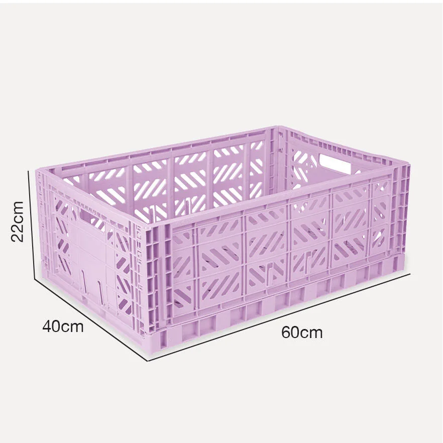 Aykasa Maxibox Folding Crate 23.6 x 15.7 x 8.7 in – Orchid – image 4