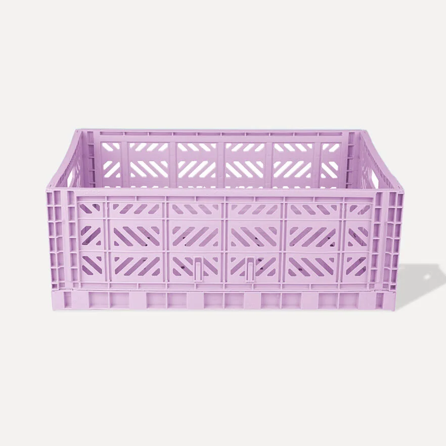 Aykasa Maxibox Folding Crate 23.6 x 15.7 x 8.7 in – Orchid – image 2