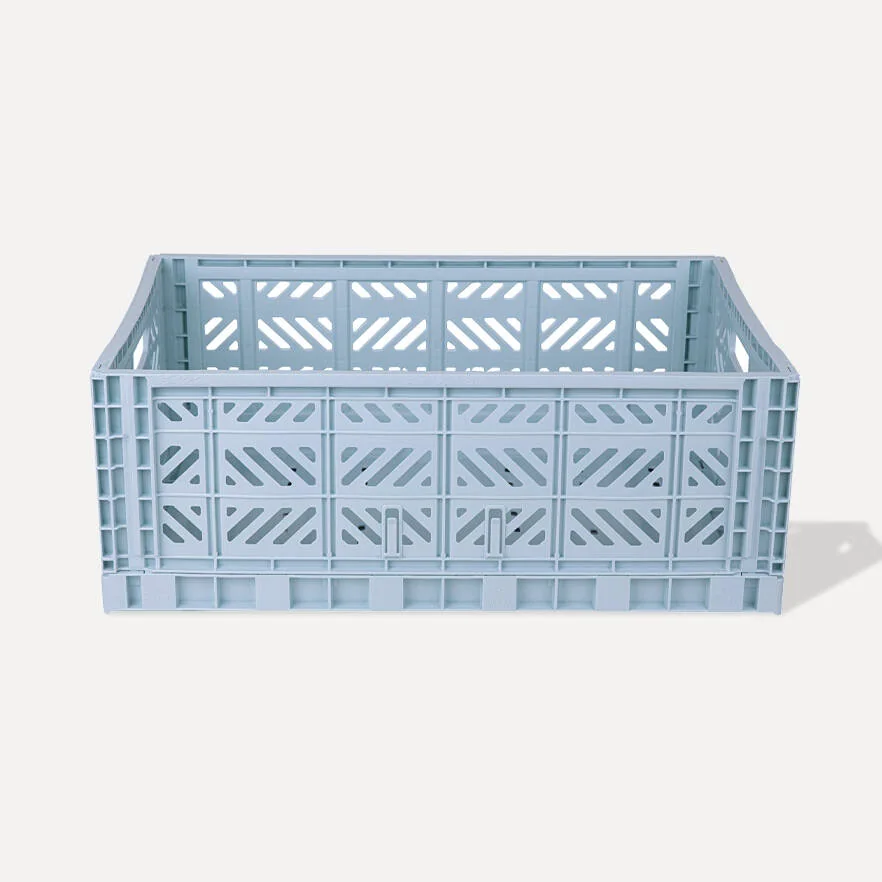 Aykasa Maxibox Folding Crate 23.6 x 15.7 x 8.7 in – Pale Blue – image 2