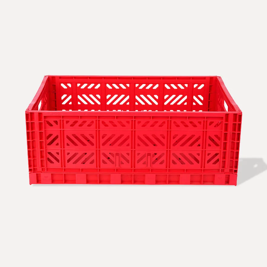 Aykasa Maxibox Folding Crate 23.6 x 15.7 x 8.7 in – Red – image 2