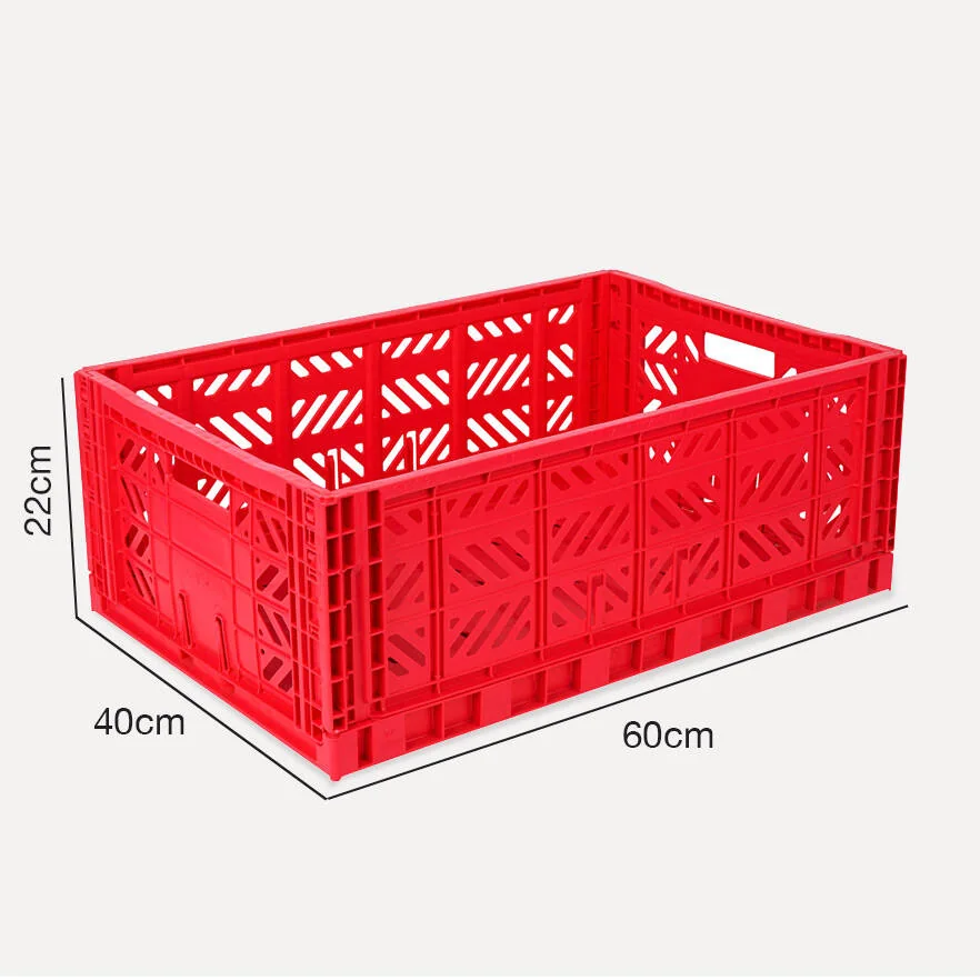 Aykasa Maxibox Folding Crate 23.6 x 15.7 x 8.7 in – Red – image 4