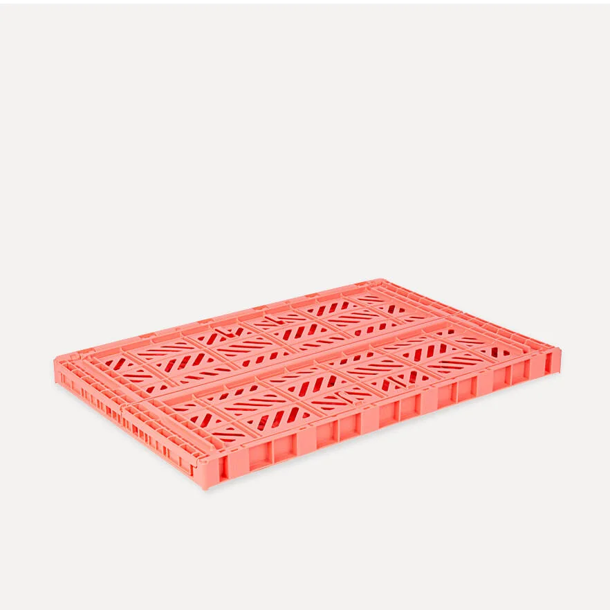 Aykasa Maxibox Folding Crate 23.6 x 15.7 x 8.7 in – Salmon Pink – image 3