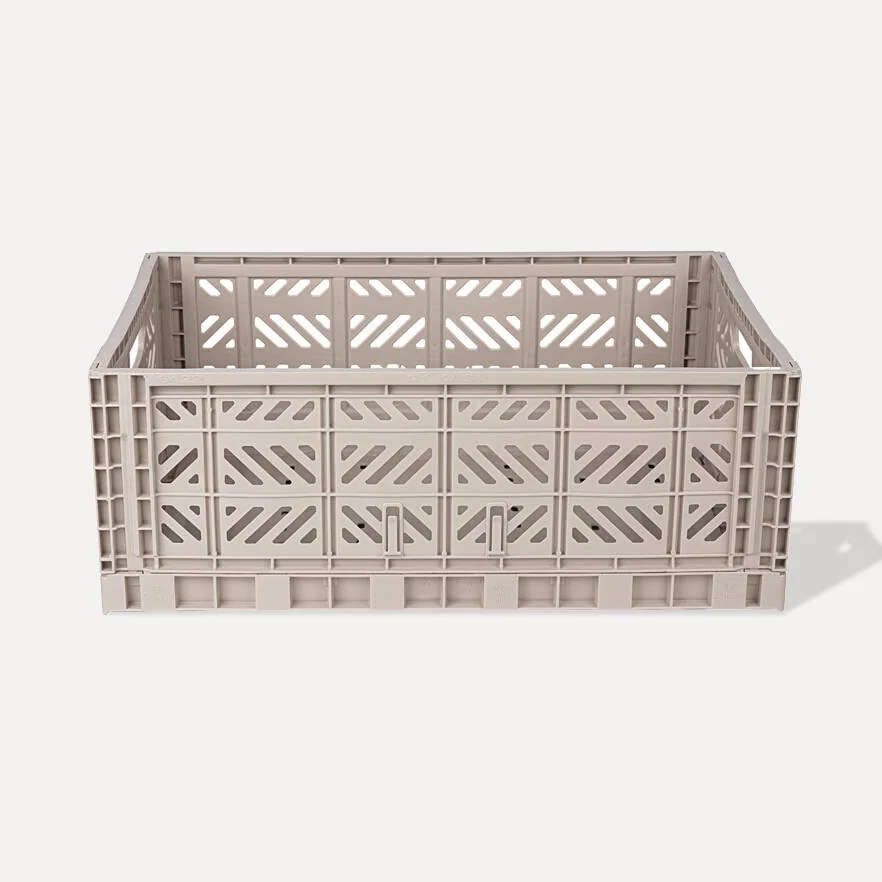 Aykasa Maxibox Folding Crate 23.6 x 15.7 x 8.7 in – Sand – image 2