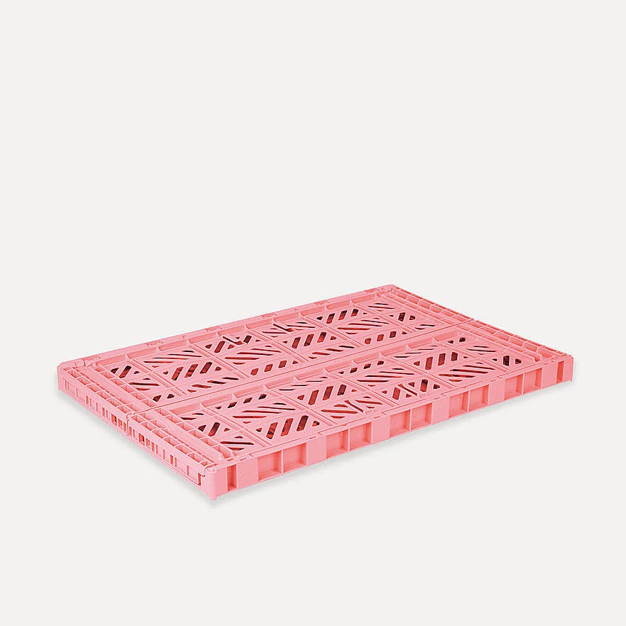 Aykasa Maxibox Folding Crate 23.6 x 15.7 x 8.7 in – Strawberry Milk – image 3