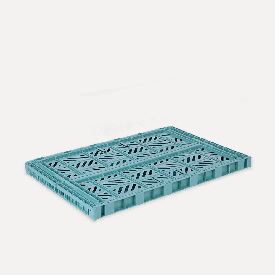 Aykasa Maxibox Folding Crate 23.6 x 15.7 x 8.7 in – Teal – image 3