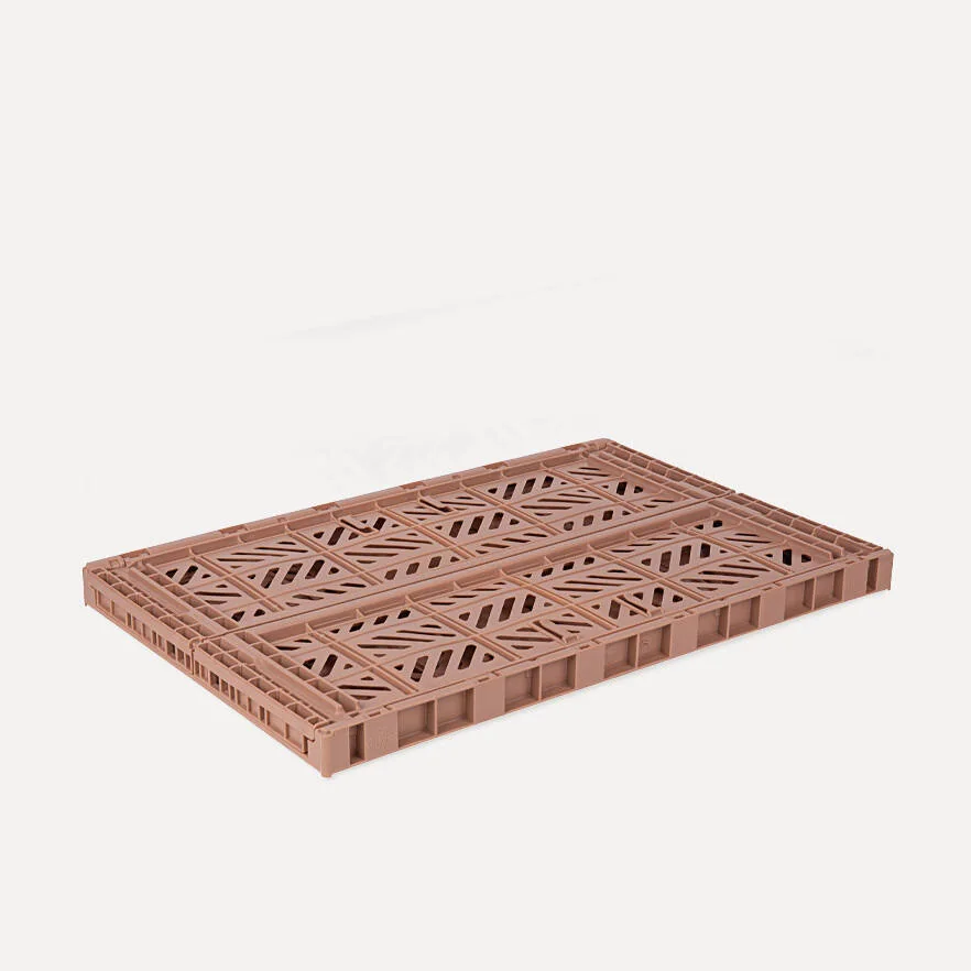 Aykasa Maxibox Folding Crate 23.6 x 15.7 x 8.7 in – Warm Taupe – image 3
