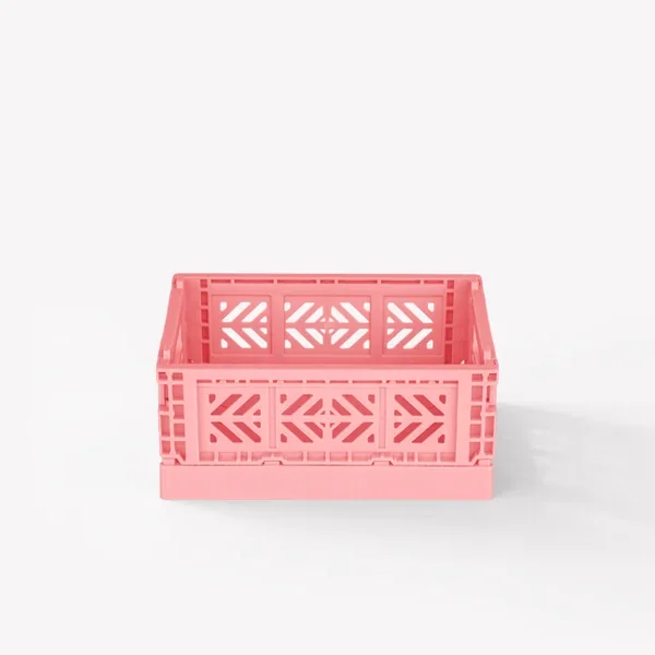 Aykasa Microbox Folding Crate 5.9 x 4.4 x 2.6 in – Strawberry Milk