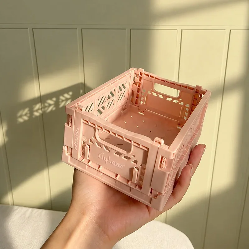 Aykasa Microbox Folding Crate 5.9 x 4.4 x 2.6 in – Almond Green – image 2