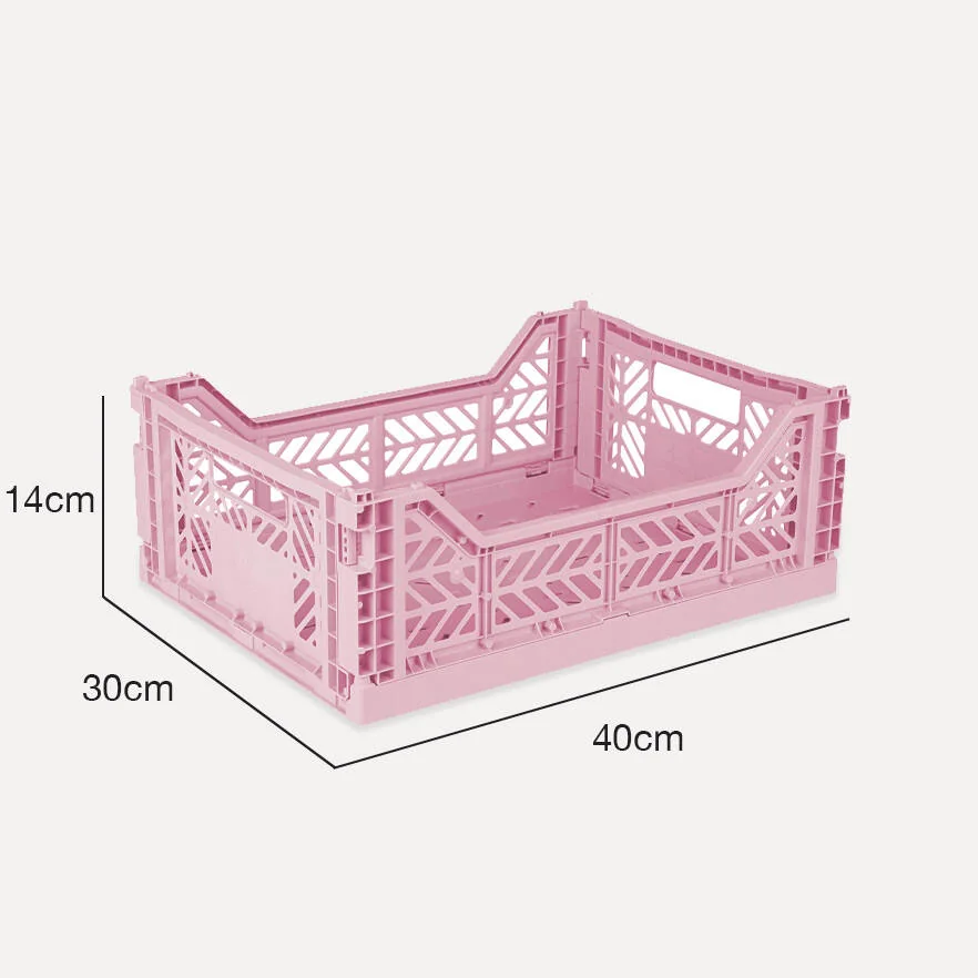 Aykasa Midibox Folding Crate 15.7 x 11.8 x 5.5 in – Cherry Blossom – image 4