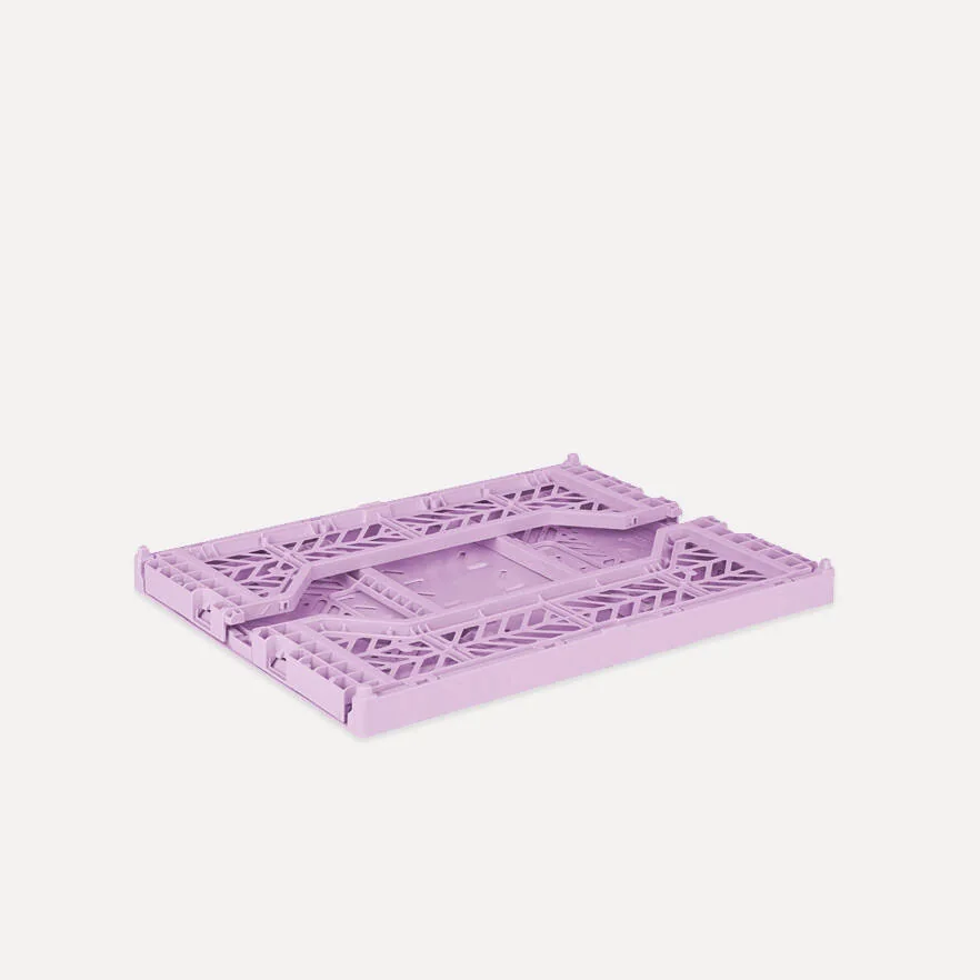 Aykasa Midibox Folding Crate 15.7 x 11.8 x 5.5 in – Orchid – image 3
