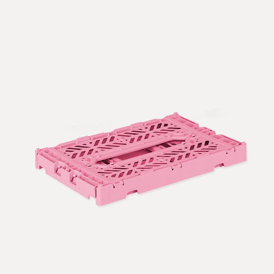 Aykasa Minibox Folding Crate 10.2 x 6.7 x 3.9 in – Baby Pink – image 3