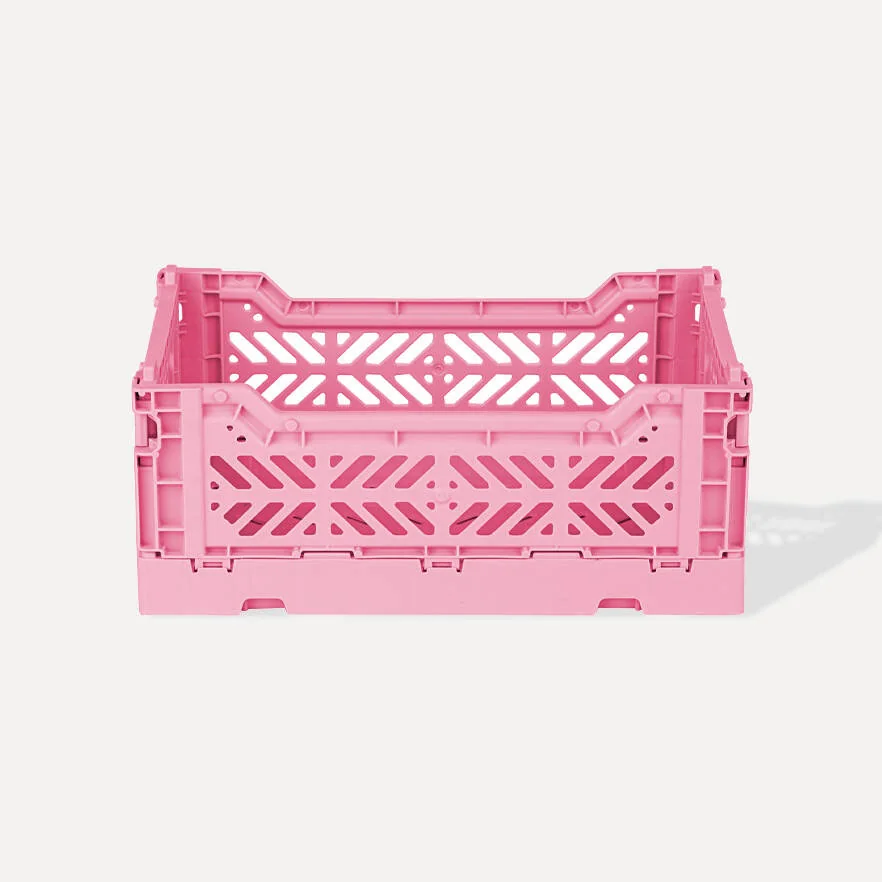 Aykasa Minibox Folding Crate 10.2 x 6.7 x 3.9 in – Baby Pink – image 2