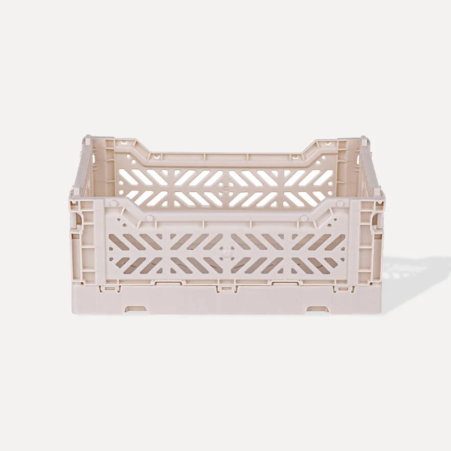 Aykasa Minibox Folding Crate 10.2 x 6.7 x 3.9 in – Coconut Milk – image 2
