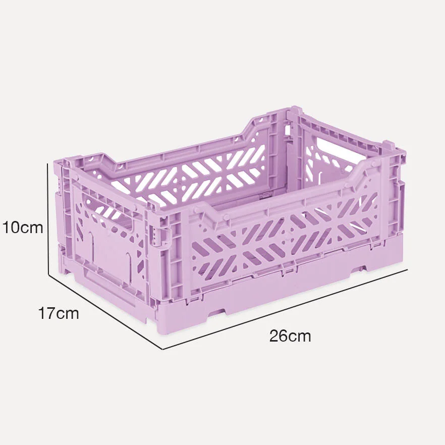 Aykasa Minibox Folding Crate 10.2 x 6.7 x 3.9 in – Orchid – image 4