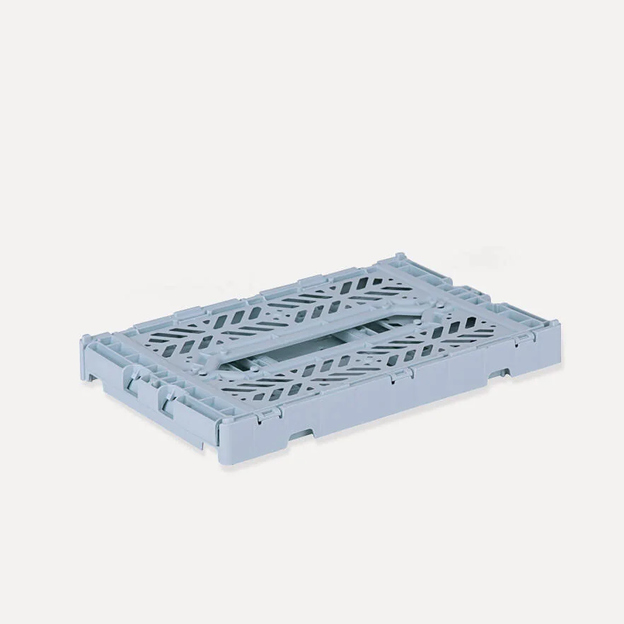 Aykasa Minibox Folding Crate 10.2 x 6.7 x 3.9 in – Pale Blue – image 3