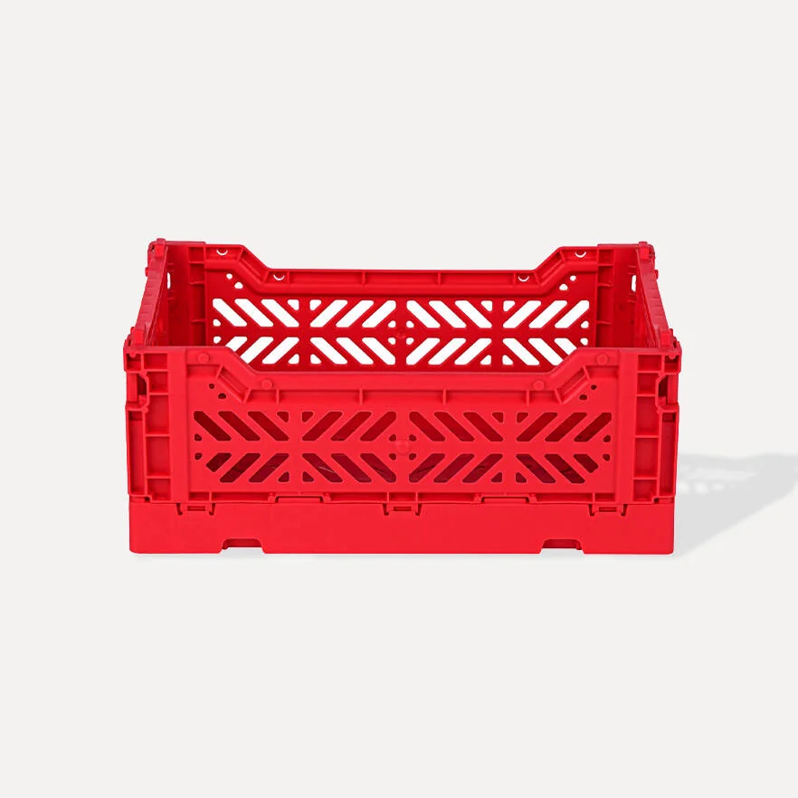 Aykasa Minibox Folding Crate 10.2 x 6.7 x 3.9 in – Red – image 2